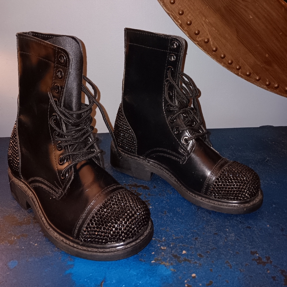 Vintage military boots